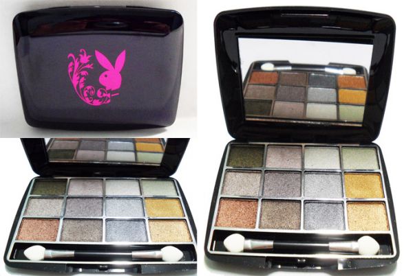 Estojo de sombras Playboy Beauty - Tons Terrosos