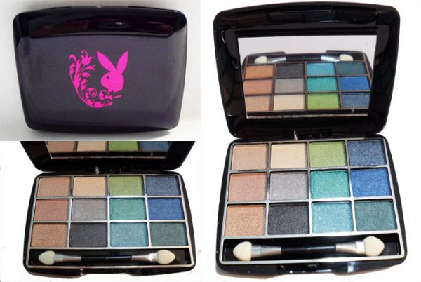 Estojo de sombras Playboy Beauty - Tons Coloridos